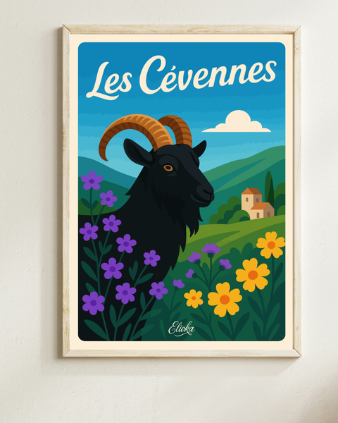 Les Cévennes "Bouc noir et flore sauvage"
