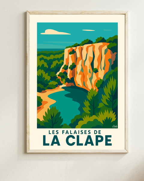 Affiche Les Falaises de la Clape