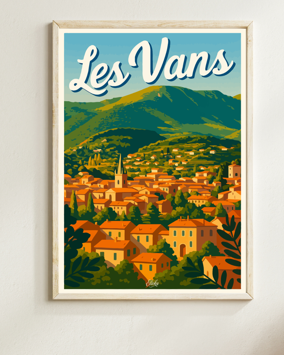 Affiche Les Vans