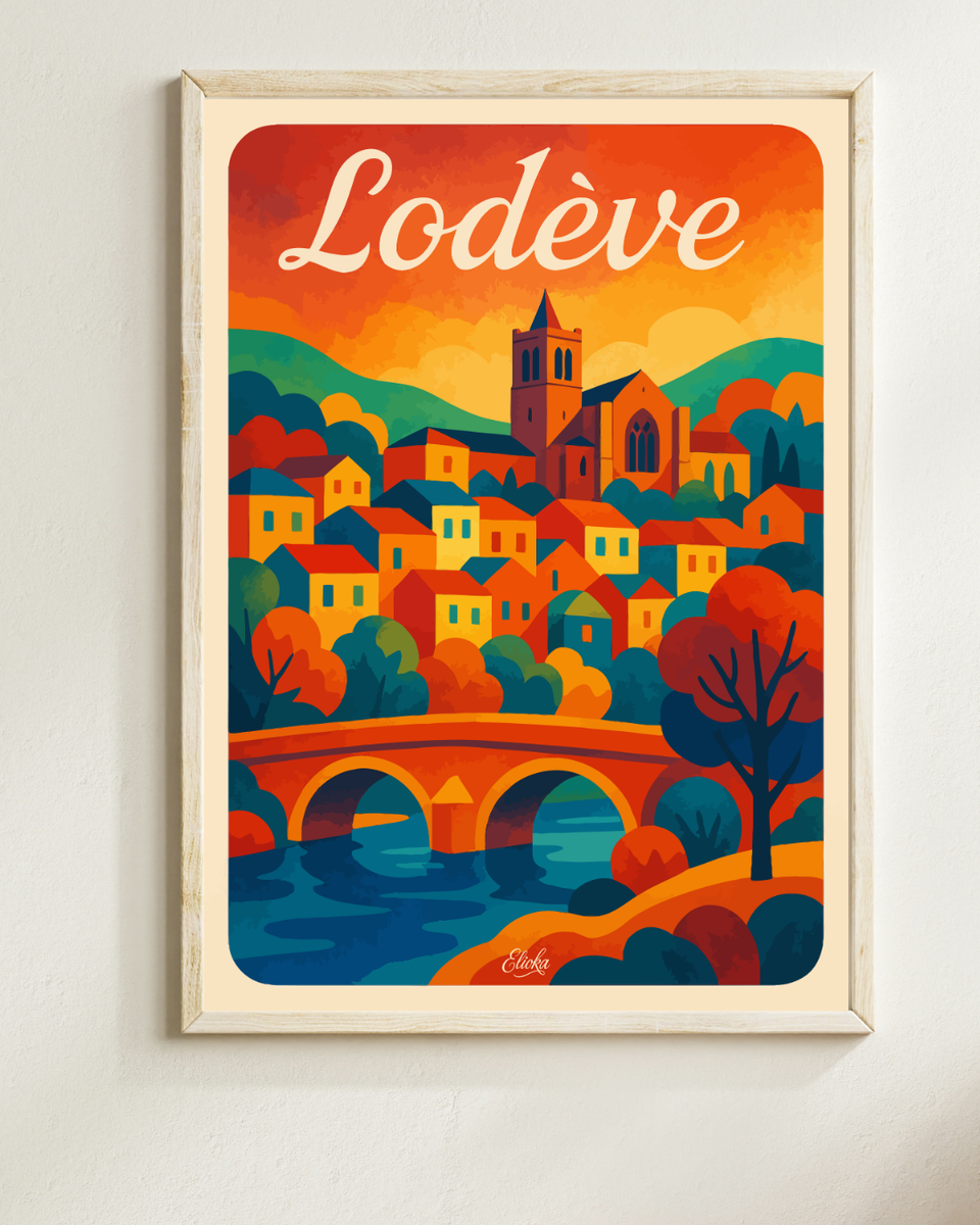 Affiche Lodève