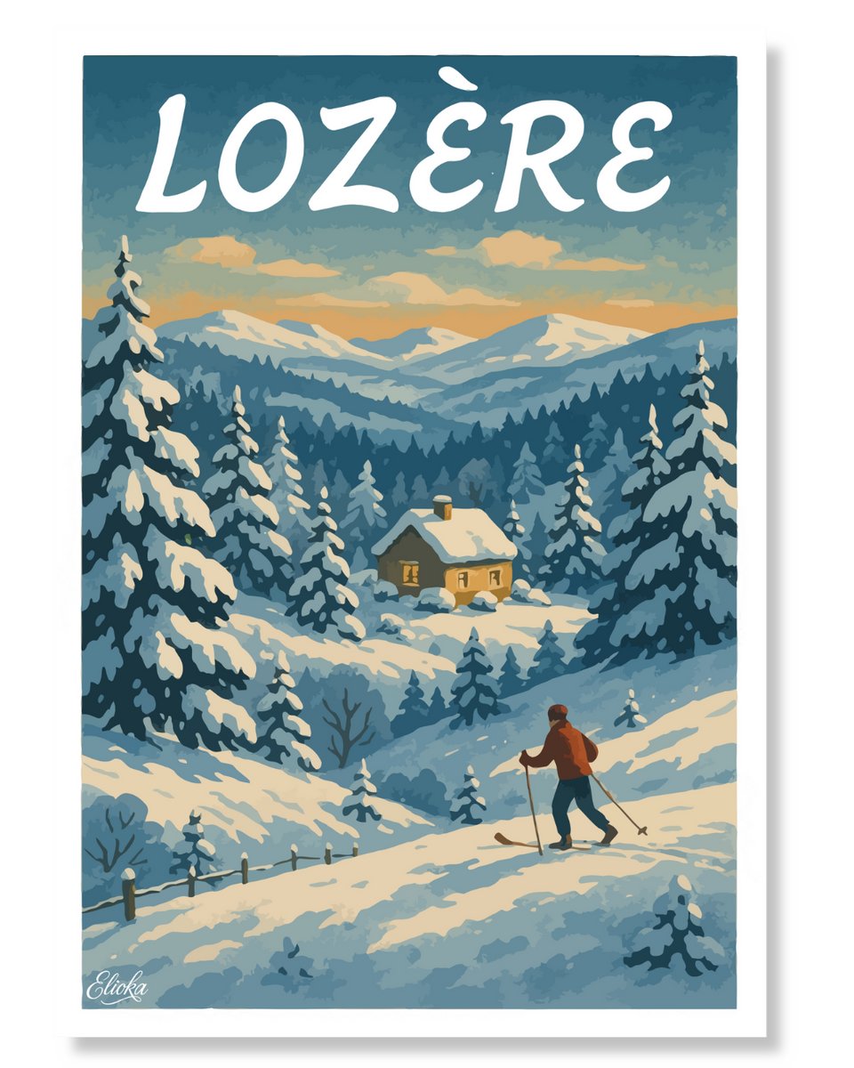Lozere en hiver