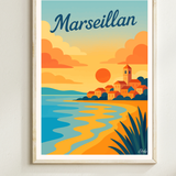 Affiche Marseillan