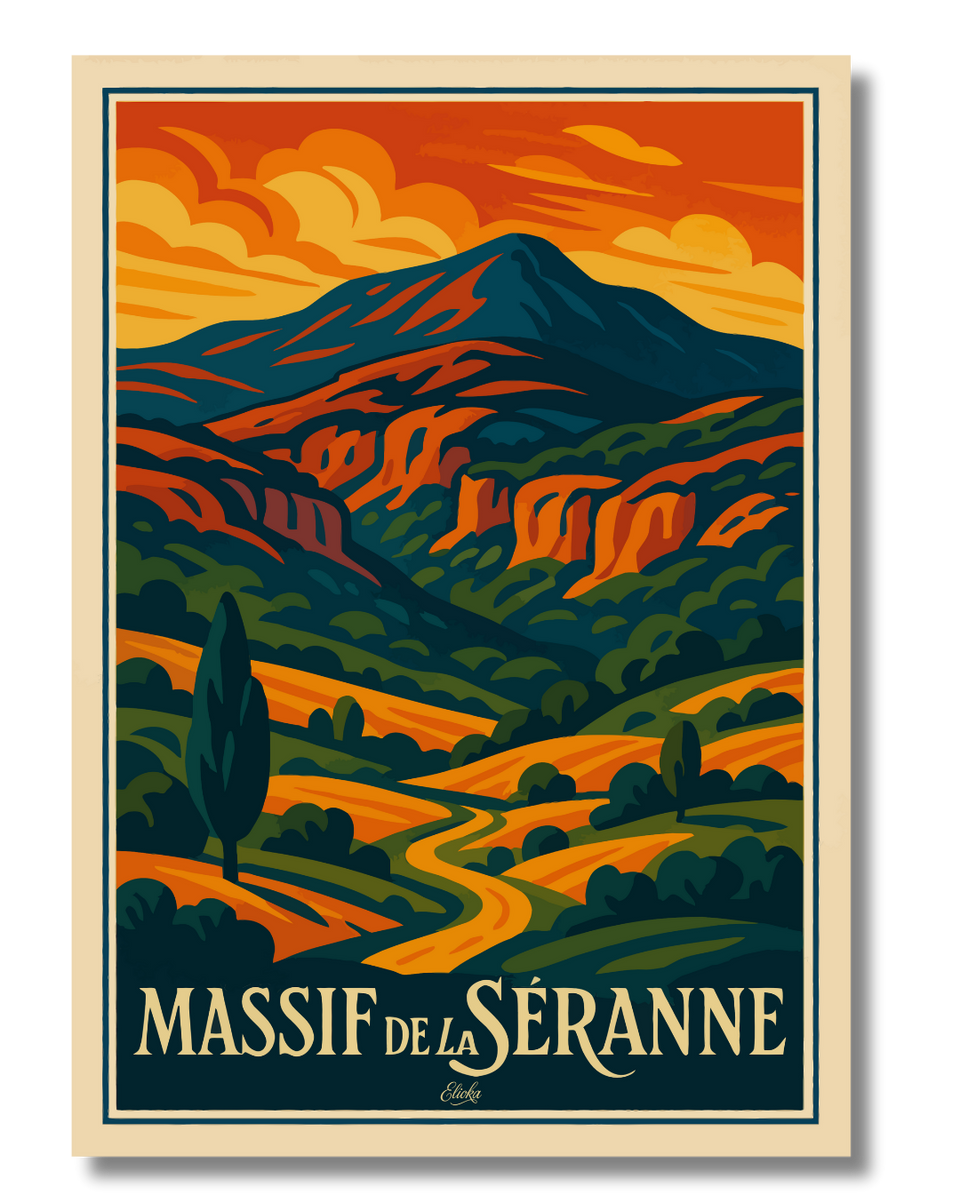 Affiche Massif de la Séranne