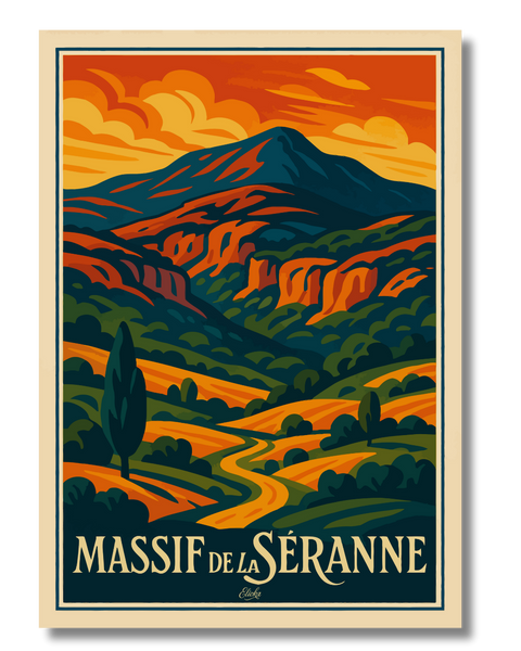 Affiche Massif de la Séranne