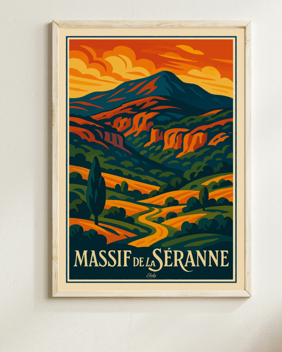 Affiche Massif de la Séranne
