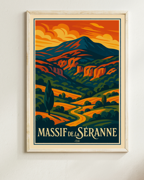 Affiche Massif de la Séranne