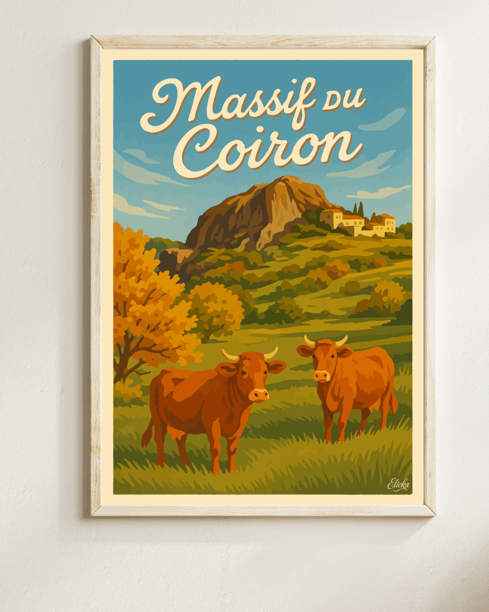 Affiche Massif du Coiron