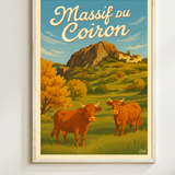 Affiche Massif du Coiron