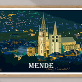 Affiche Mende Nocturne