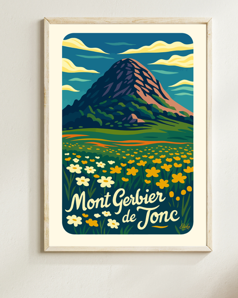 Affiche Mont Gerbier de Jonc