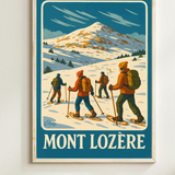 Mont Lozère Randonnée hivernale en raquettes