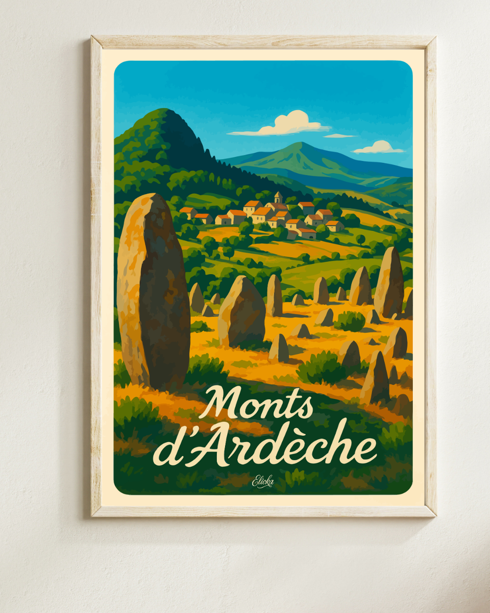 Affiche Monts d’Ardèche