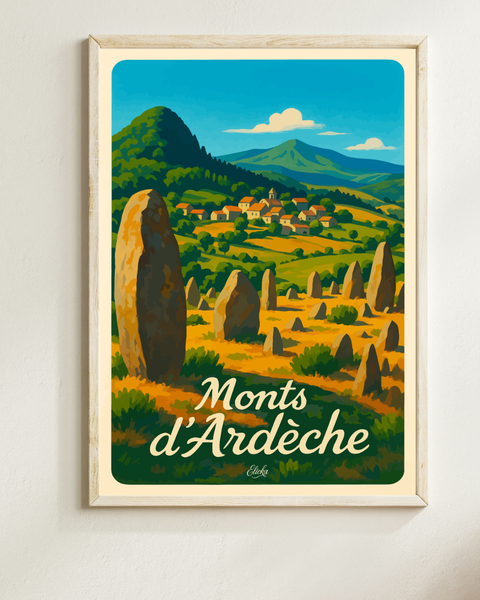 Affiche Monts d’Ardèche