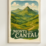 Affiche Monts du Cantal