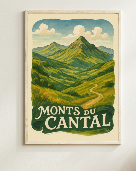 Affiche Monts du Cantal