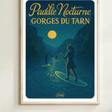 Paddle Nocturne Gorges du Tarn