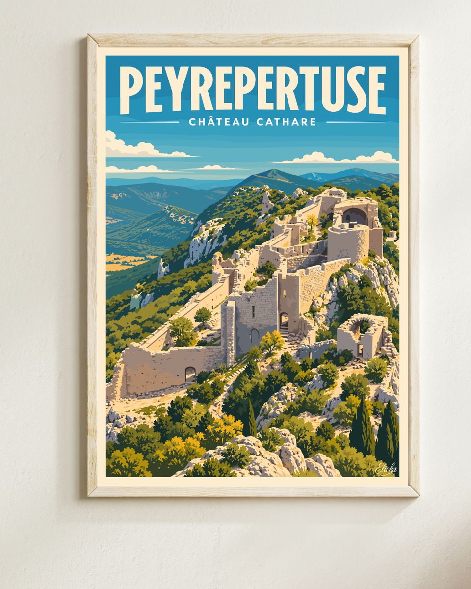 Affiche Peyrepertuse