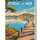 Affiche Peyriac de Mer