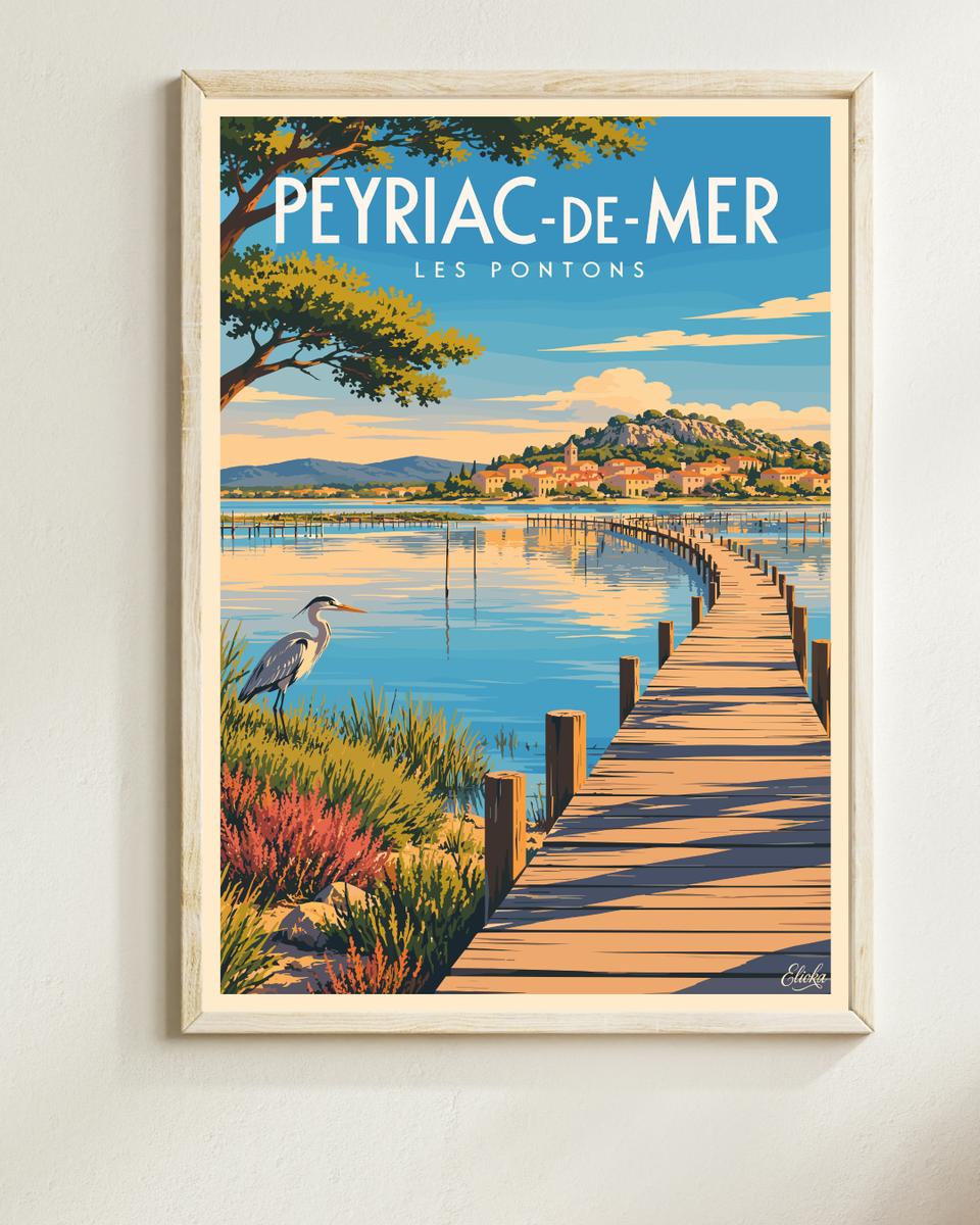 Affiche Peyriac de Mer