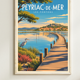 Affiche Peyriac de Mer