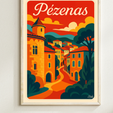 Affiche Pézenas