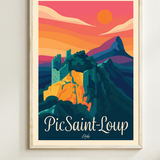 Affiche Pic Saint-Loup