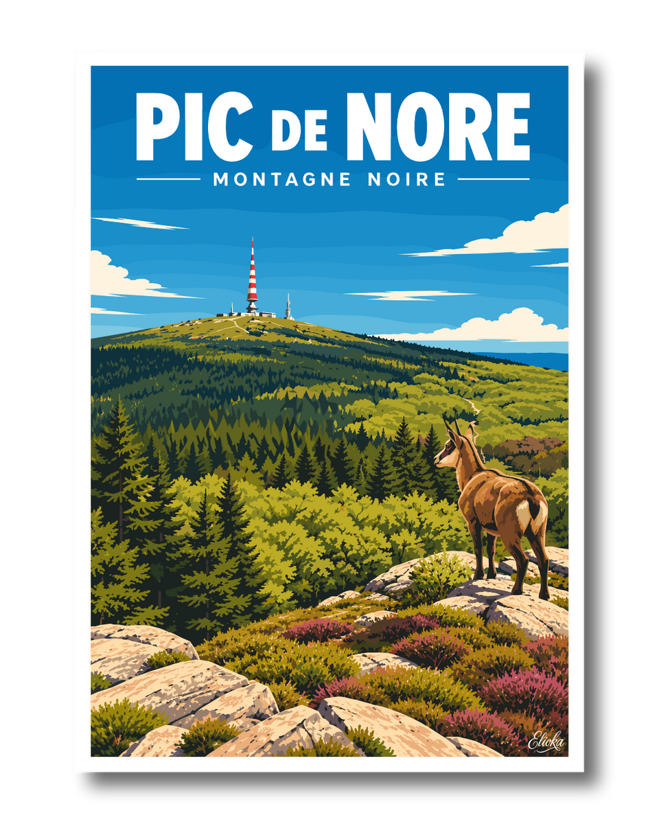 Affiche Pic de Nore