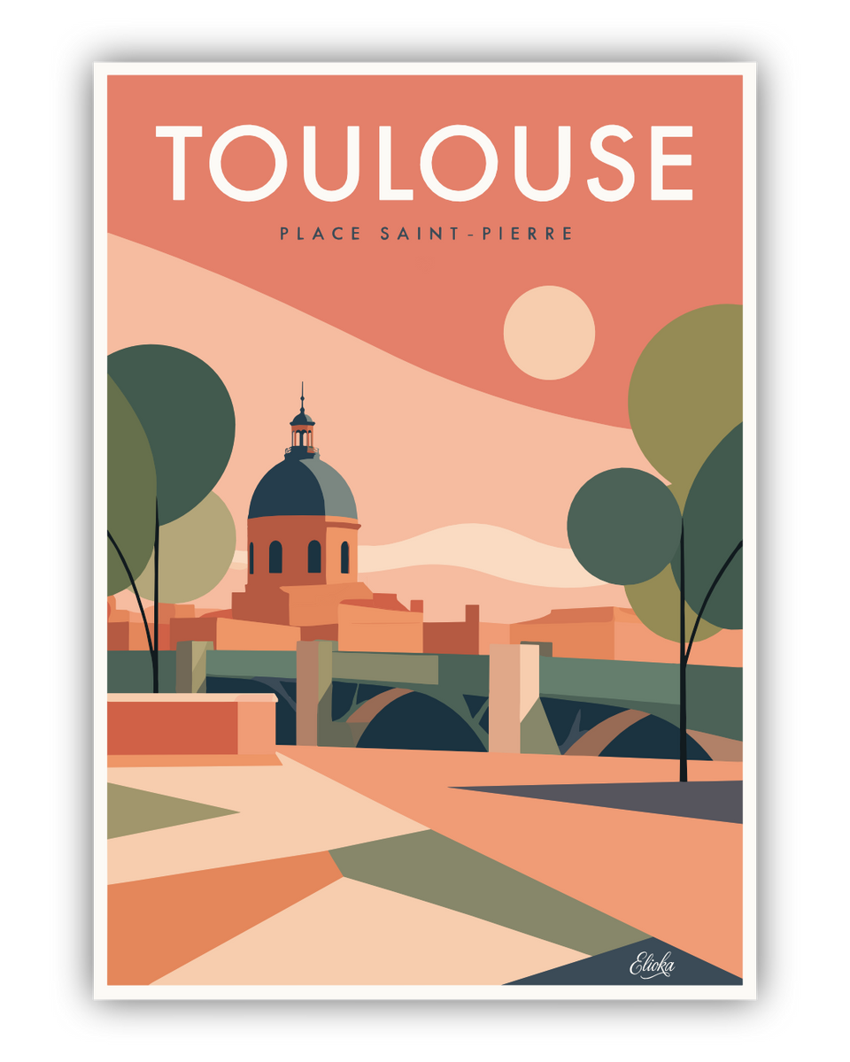 Affiche Place Saint Pierre