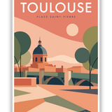 Affiche Place Saint Pierre