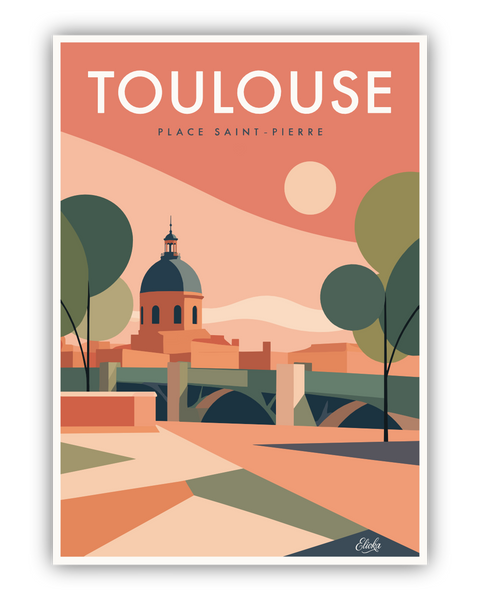 Affiche Place Saint Pierre