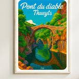 Affiche Pont du Diable Thueyts