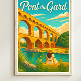 Affiche Pont du Gard