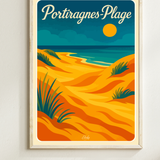 Affiche Portiragnes-Plage