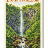 Affiche Cascade de la Biche