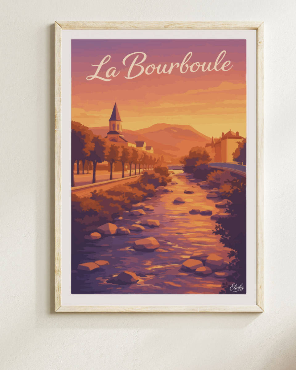 Affiche La Bourboule