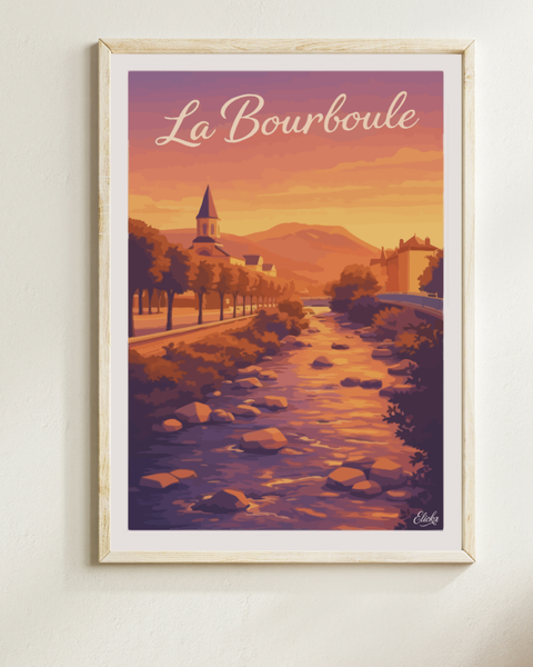 Affiche La Bourboule