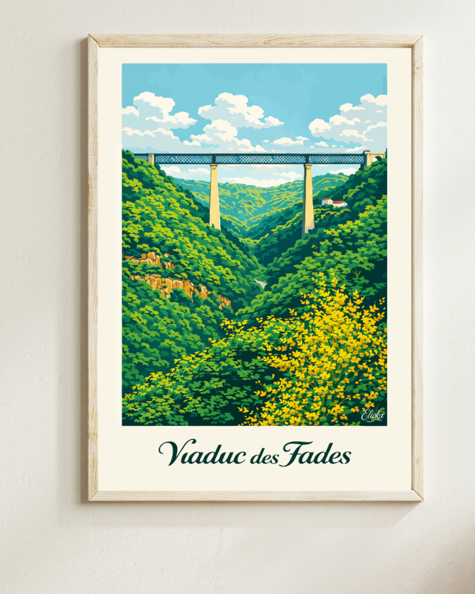 Affiche Viaduc des Fades