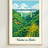 Affiche Viaduc des Fades