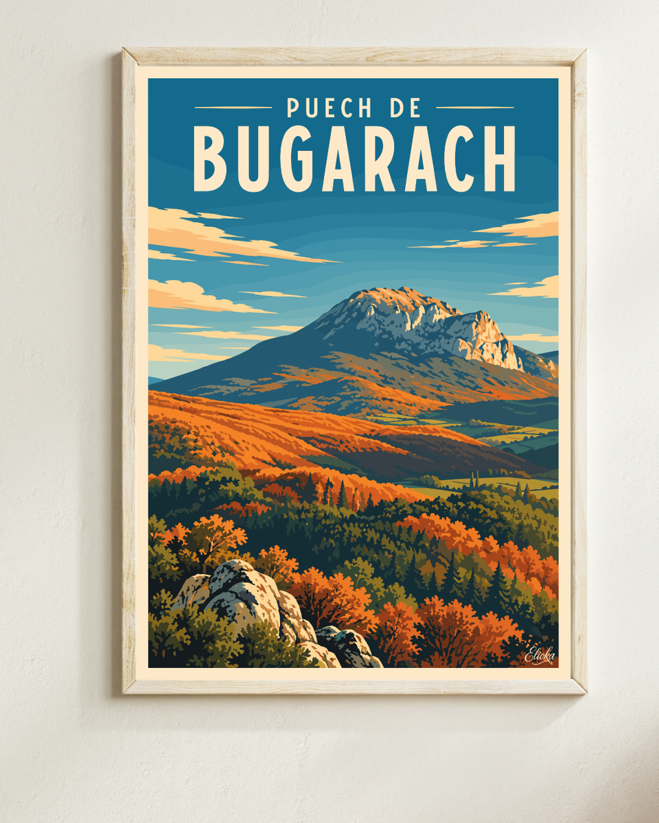 Affiche Puech de Bugarach