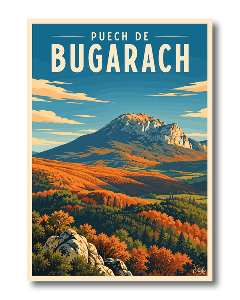 Affiche Puech de Bugarach