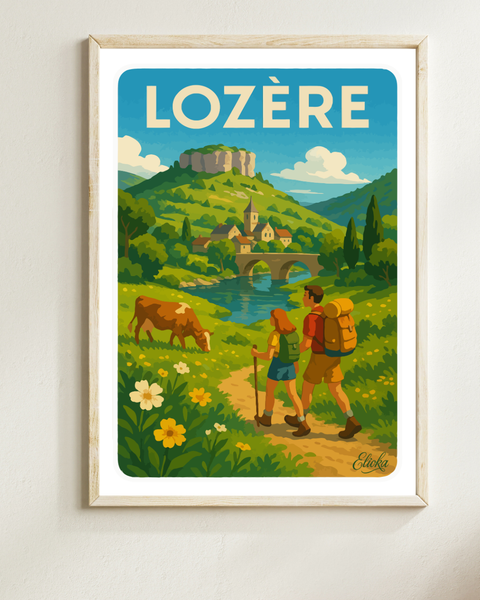 Randonnee dans la vallee Lozerienne