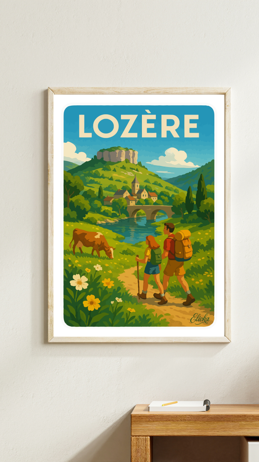 Randonnee dans la vallee Lozerienne
