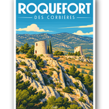 Affiche Roquefort des Corbières