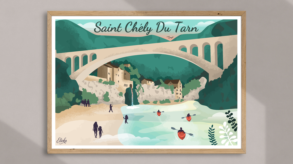 Affiche Saint-Chély-du-Tarn
