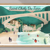 Affiche Saint-Chély-du-Tarn