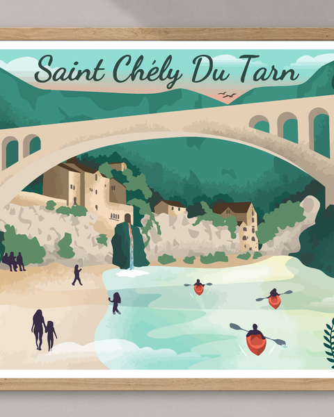 Affiche Saint-Chély-du-Tarn