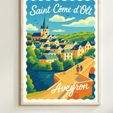 Affiche Saint-Côme-d’Olt