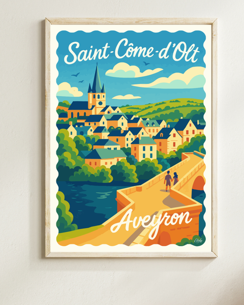 Affiche Saint-Côme-d’Olt