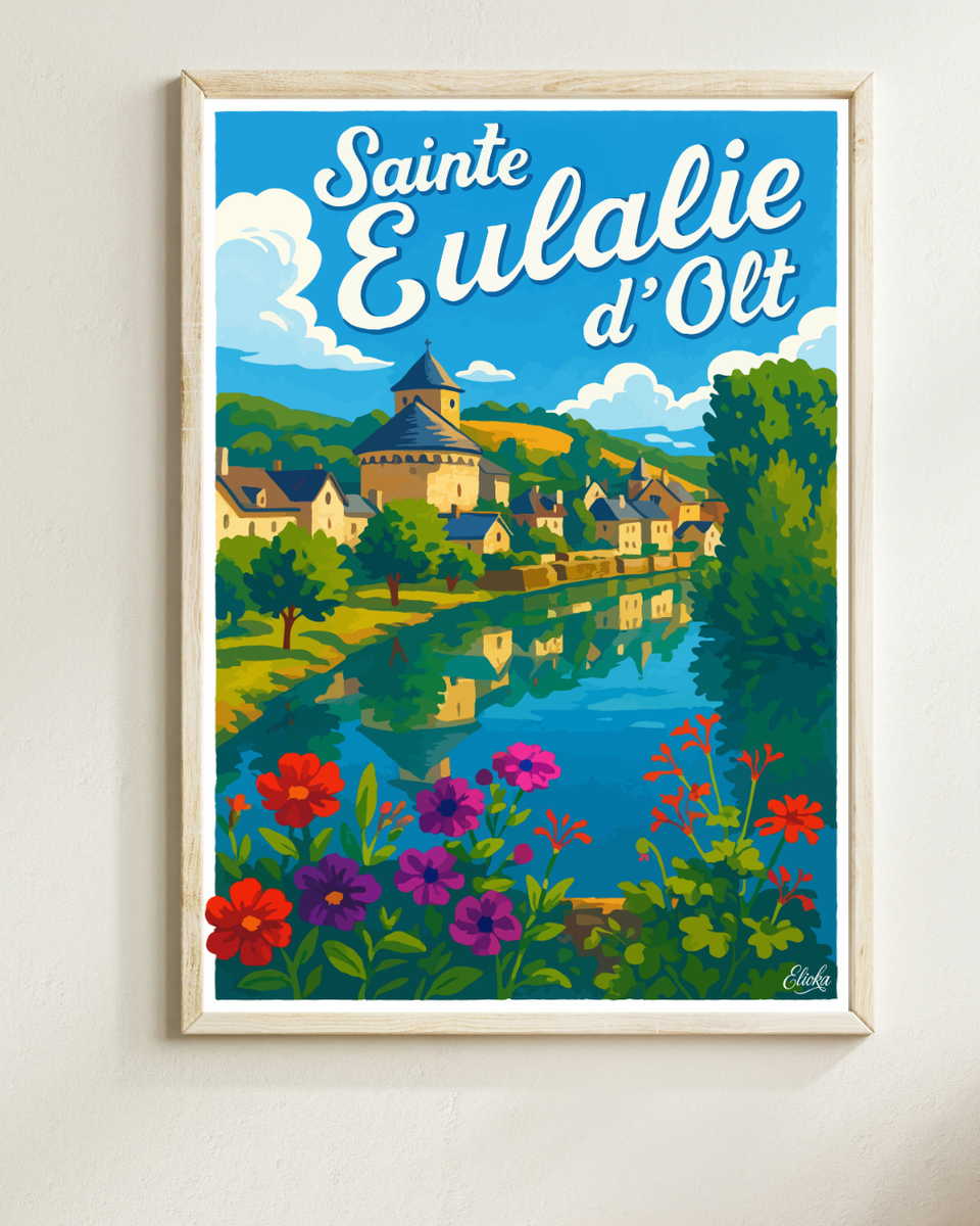 Affiche Sainte-Eulalie-d’Olt