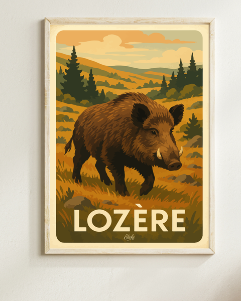 Sanglier sauvage Lozère